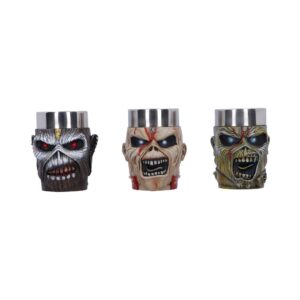 Iron Maiden Eddie Shot Glass Set 9cm (Set of 3)