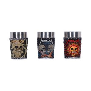 Metallica Shot Glass set 8.5cm (Set of 3)