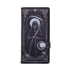 Skeleton Tarot Embossed Purse 18.5cm