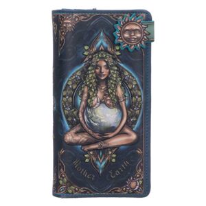Mother Earth Embossed Purse 18.5cm