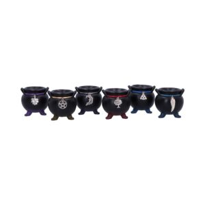 Positive Energy Cauldrons (Set of 6) 6cm