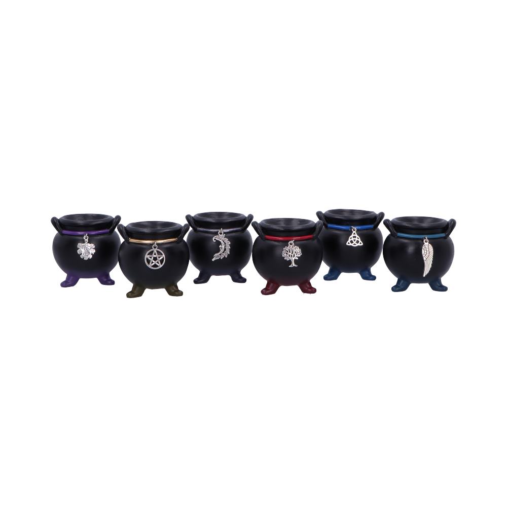 Positive Energy Cauldrons (Set of 6) 6cm