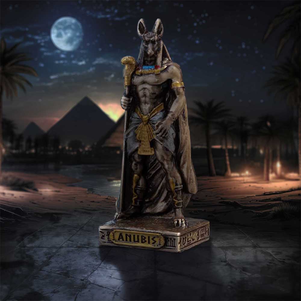 Anubis God of the Afterlife (Mini) 8.3cm