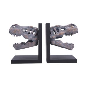 Tyrannosaurus Rex Skull Bookends
