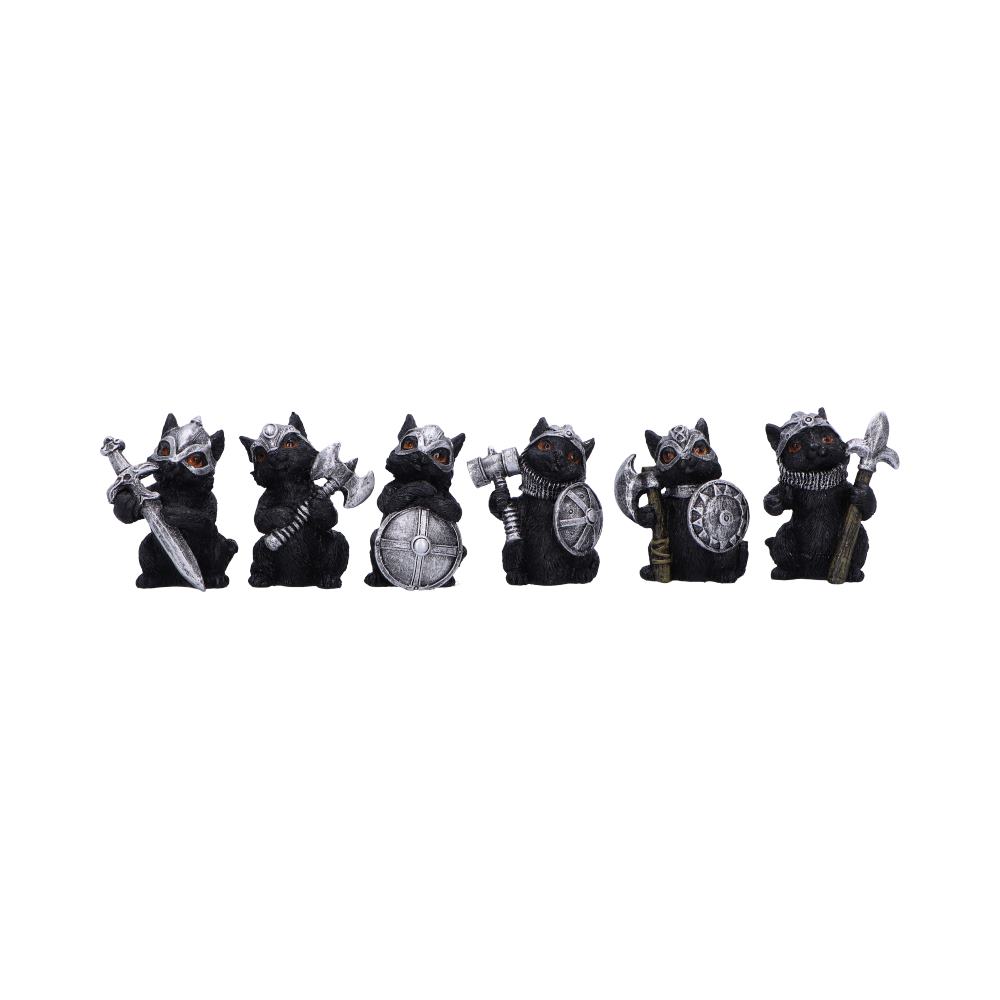 Cat Crusaders (Set of 6) 5.5cm